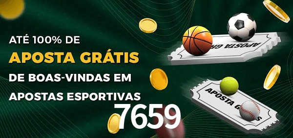 7659 Ate 100% de Aposta Gratis